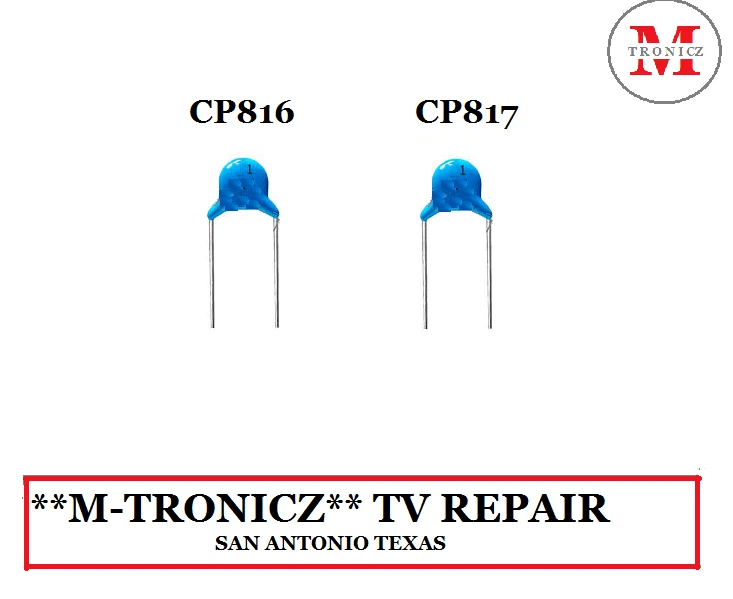 SAMSUNG  BN44-00445A  / 445C   UPGRADED  CAPACITORS  CP816  and   CP817        - Image 1 of 1