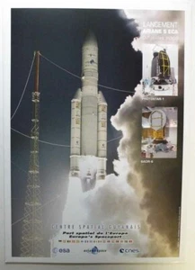 Official Poster Ariane 5 Launch Of 07 July 2008 - Picture 1 of 1