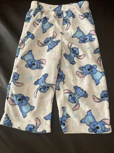 Disney Lilo And Stitch Stitch Fleece Girls Pajama Pants Sz 2T NWT - Picture 1 of 3