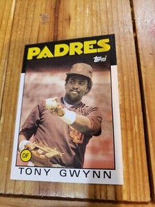 1986 Topps - #10 Tony Gwynn