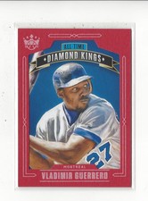 2020 Diamond Kings All-Time Diamond Kings Red Frame #22 Vladimir Guerrero Expos