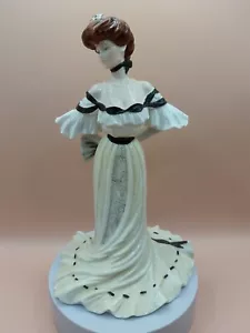 Coalport Alaxandra At The Ball Figurine Golden Age 22cm Tall Limited Edition - Picture 1 of 9