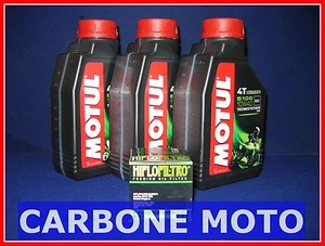 KIT TAGLIANDO SUZUKI BURGMAN 650 OLIO MOTUL 5100 E FILTRO OLIO - Foto 1 di 1