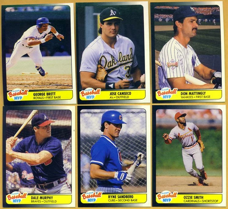 Bret Saberhagen #32 1990 Fleer MVP'S - Image 1 of 1