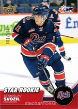 2021-22 Upper Deck CHL Exclusives #355 Stanislav Svozil 061/100 Blue Jackets