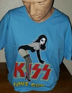 KISS LOVE GUN GIRL RARE SHIRT ONE OF A KIND - Picture 1 of 1