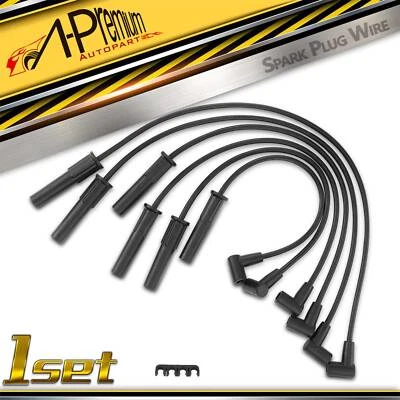 Juego de 5 cables de bujía para camioneta Toyota 4Runner 1989-1992 L4 2,4 L gasolina 7 mm Foto 1 de 4