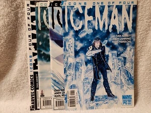 Marvel Comics Iceman Icons #1 2 3 4 Full Run 1-4 Set completo 2001 - Foto 1 di 5