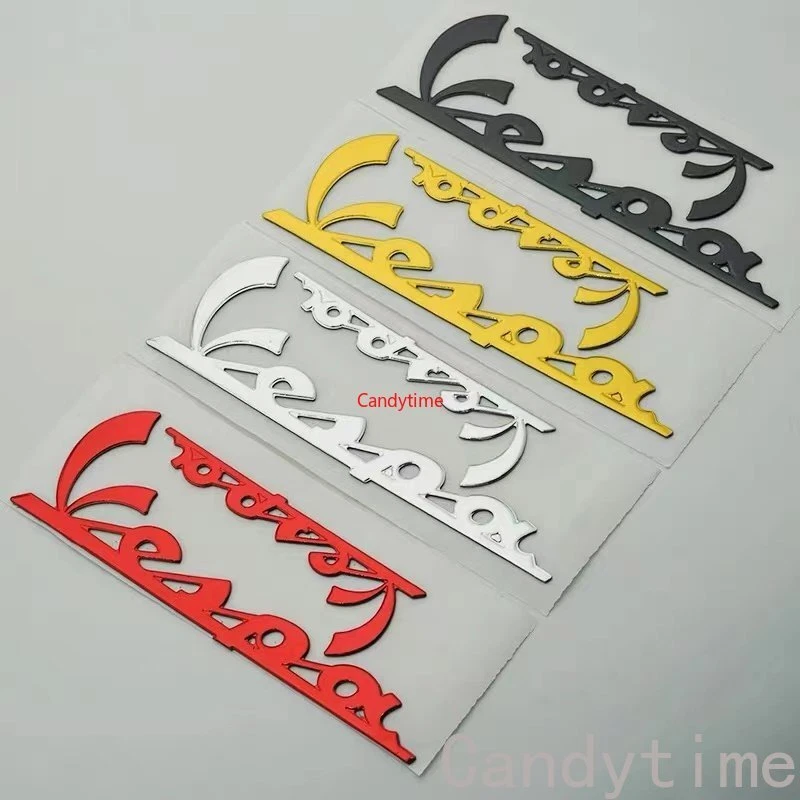 Motorcycle 3D Fuel Tank Emblem Decal Sticker For Vespa GTS300 GTV125 200 250 - Image 1 of 1
