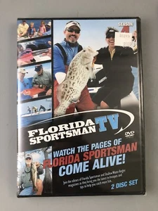 FLORIDA SPORTSMAN TV DVD 2 Disc set, Season 4, Sport Fishing, Sealed New VC10 - Picture 1 of 3