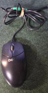 Original Dell Logitech 0W1668 PS 2 Wired Tracking Ball Mouse - Picture 1 of 1