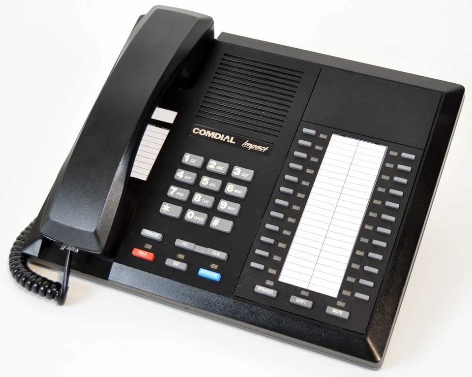 8124S-GT - Comdial Impact Phone Black - Image 1 of 1
