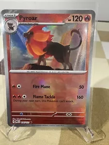 Pyroar 016/131 Prismatic Evolutions MASTER Ball Reverse Pokemon TCG Card - Picture 1 of 1