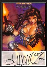 Witchbade Millennium David Wohl Autograph Card Dynamic Forces # /700