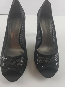 Adrianna Papell Boutique schwarz Bella Mesh Peeptoe/Felecia  - Bild 1 von 9