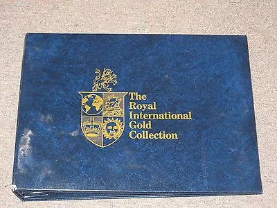 Royal International Gold Collection Album - Official FDC & Proof Medals 30 cover - Image 1 of 4