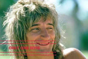 1973 RARE SUPERSTAR Singer ROD STEWART Poolside UP-CLOSE & UNSEEN 07 - Picture 1 of 1