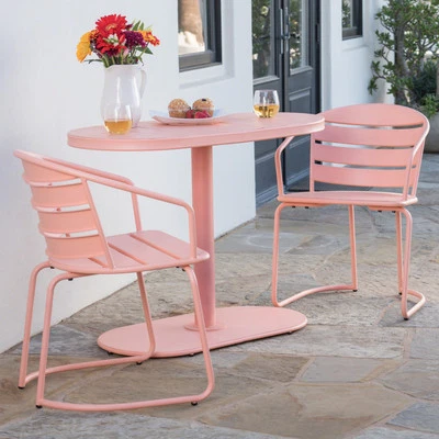 Santa Monica Bistro Set: Outdoor Dining Charm - Image 1 of 4