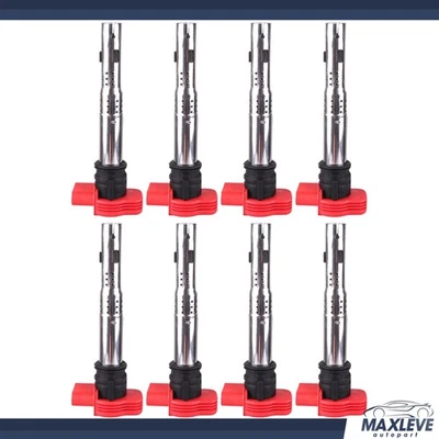 8PCS Ignition Coils For Volkswagen Touareg 2007-2009 2011-2015 Q7 2007-2010 4.2L Foto 1 de 3