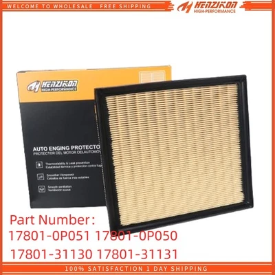 Elemento limpiador filtro aire motor 17801-31130 para Toyota Sienna Highlander 11-19 Foto 1 de 3