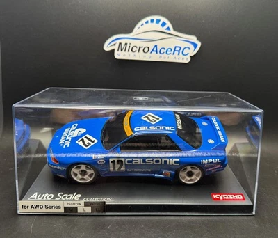 Kyosho Mini-Z ASC MA-020 CALSONIC SKYLINE GT-R R32 MZP449CS Foto 1 de 2