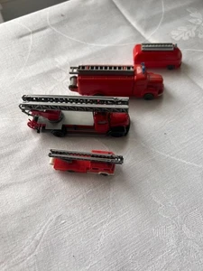 Wiking Feuerwehr Konvolut Vier Einsatzfahrzeuge - Bild 1 von 22