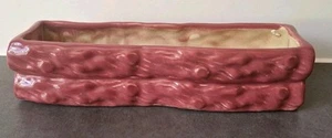 Vintage Mid-Century Hartrox Pottery Planter Window Sill Pink Succulent Cacti - Picture 1 of 16