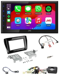 JVC Bluetooth 2DIN Lenkrad DAB USB Autoradio für Suzuki Swift ab 18 Klavierlack - Bild 1 von 12