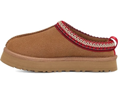 Sapatos femininos UGG Tasman castanha clássico lã chinelo camurça sola grossa - Imagem 1 de 4