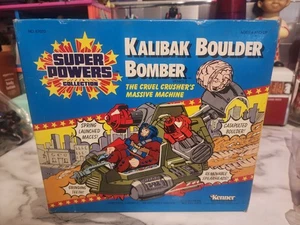 Super Powers Kalibak Boulder Bomber Kenner DC 1985 Vintage in box READ - Picture 1 of 22