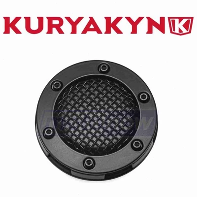 Kuryakyn Mesh Gas Caps for 1998-2006 Harley Davidson FLHRCI Road King pg Foto 1 de 4