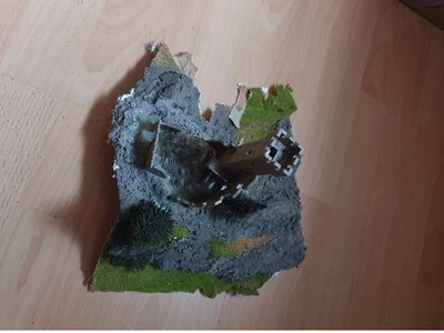 Diorama Castle Ruin H0 Plant Dismantling! - Image 1 of 3