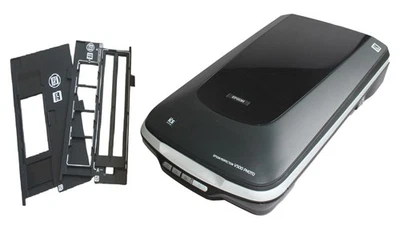 Epson Perfection V500 Scanner Foto Dia Negativ Halterung Win 10 11 A4 Film Buch - Bild 1 von 4