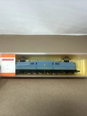 N Scale Arnold 5134 "American Railroads" Electric Locomotive Original Box - Image 1 of 4