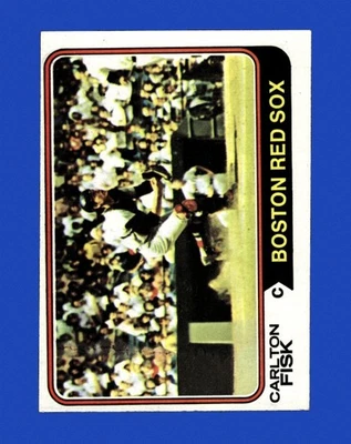 1974 Topps Set-Break #105 Carlton Fisk como nuevo *GMCARDS* Foto 1 de 2