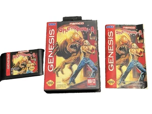 Splatterhouse 3 CIB Sega Genesis, 1993 CIB Caja Completa y Manual Auténtico ¡COMO NUEVO! - Imagen 1 de 9