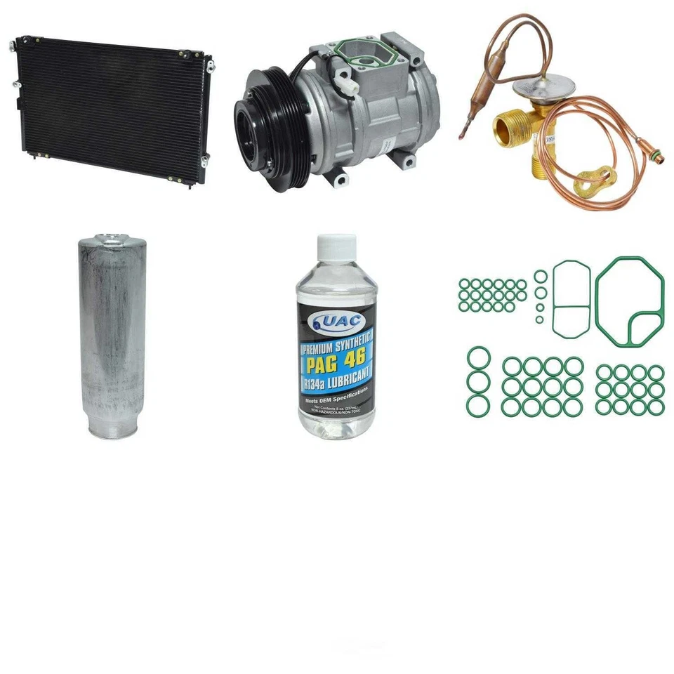 Kit compresor aire acondicionado-compresor-condensador kit de repuesto UAC se adapta a 96-04 Acura RL Foto 1 de 1