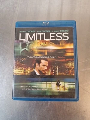 Limitless (Blu-ray + Digital) Bradley Cooper - No Scratches On Disc! - Image 1 of 4