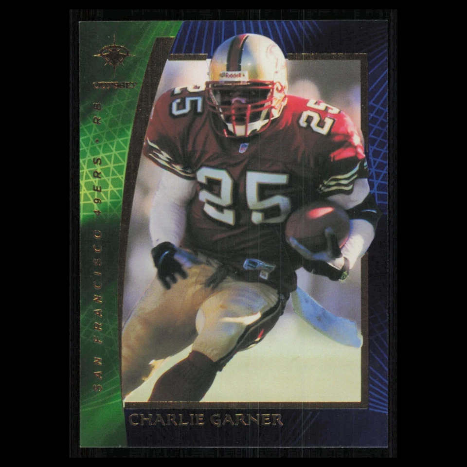 Charlie Garner #82 2000 Collectors Edge Odyssey San Francisco 49ers Football NFL - Image 1 of 3