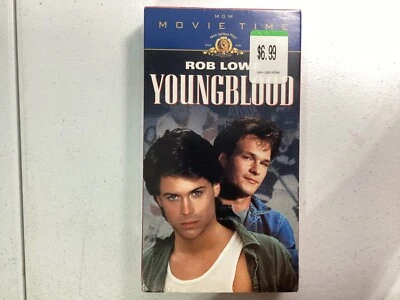 Youngblood VHS Sealed Watermarked R MGM Movie Time Rob Lowe Keanu Reeves 1998 - Image 1 of 4
