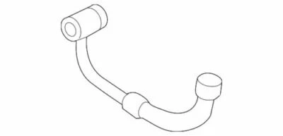 Conjunto de tubo de entrada de agua genuino Kia 2011-2016 Sportage Optima 28260 2G400 Foto 1 de 2