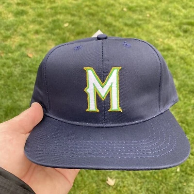 De Colección Milwaukee Brewers Juvenil Sombrero Gorra Snapback Béisbol Años 90 Retro Nuevo Foto 1 de 4