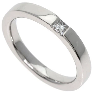 HARRY WINSTON Ring Princess cut diamond Platinum PT950 - Picture 1 of 10