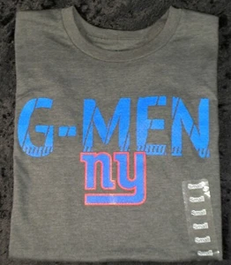 Majestic NFL Football NY Giants G-Herren dunkel meliert grau T-Shirt-Neu mit Etikett - Bild 1 von 2