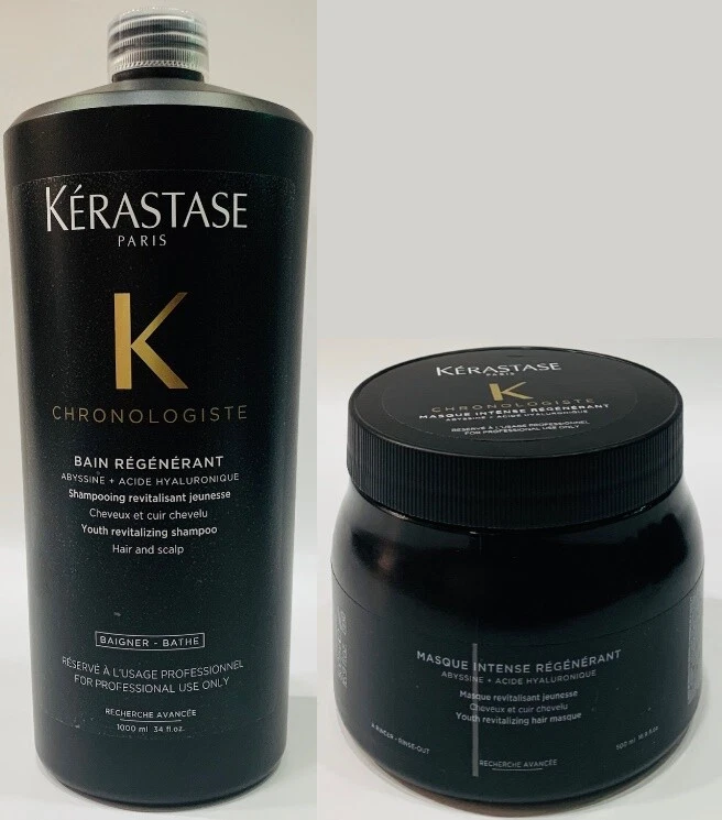 NEW Regenerant : Bain 1000ML + NEW Masque Intense 500ML Kerastase