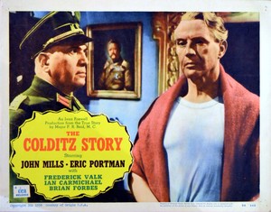 COLDITZ STORY 1955 Eric Portman, Frederick Valk US LOBBY CARD