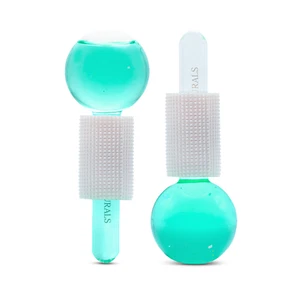 Satavi Naturals Beauty Ice Globes ( Freezer-Safe ) Facial Tools for Radiant Skin - Picture 1 of 7