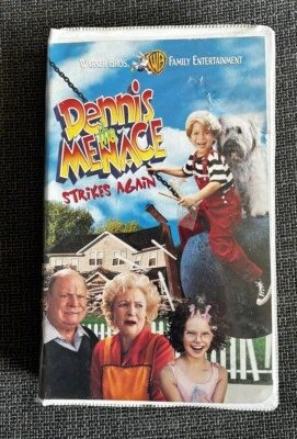 Dennis the Menace Strikes Again (VHS, 1998) Clamshell Betty White Don Rickles - Image 1 of 3