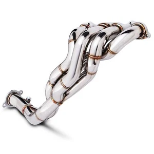 4-2-1 STAINLESS RACE TUBULAR EXHAUST MANIFOLD FOR HONDA S2000 AP F20 F22 00-09 - Picture 1 of 8