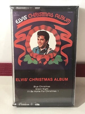 Vintage Elvis Christmas Album Cassette Tape Factory Sealed NOS - Image 1 of 4